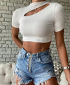 Top Violeta
